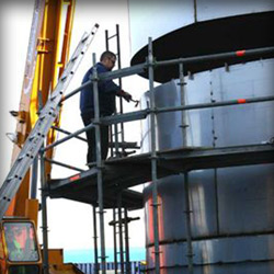 Vi utf&ouml;r hela monteringen p&aring; plats hos kund.